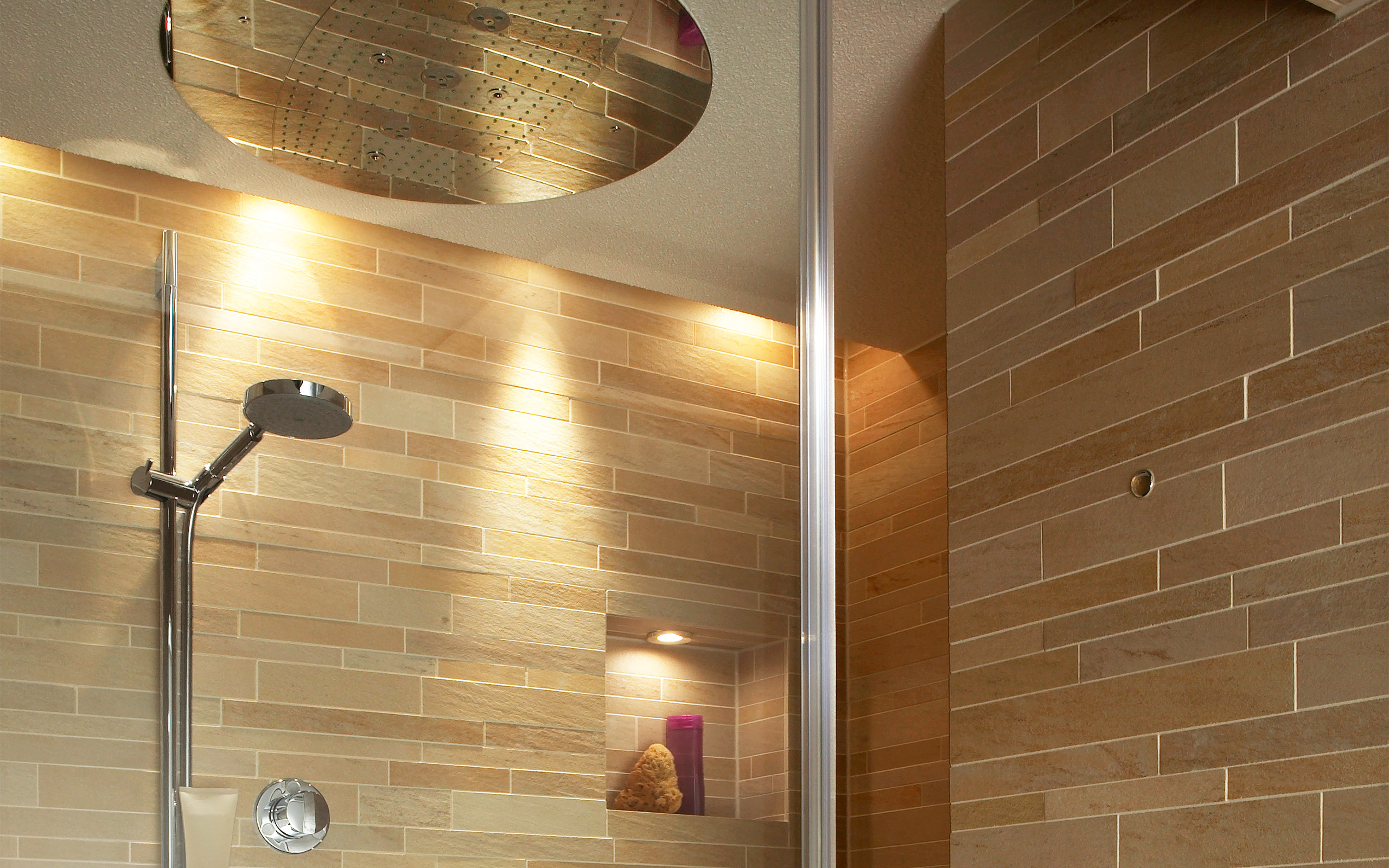 Steam shower recessed light deals