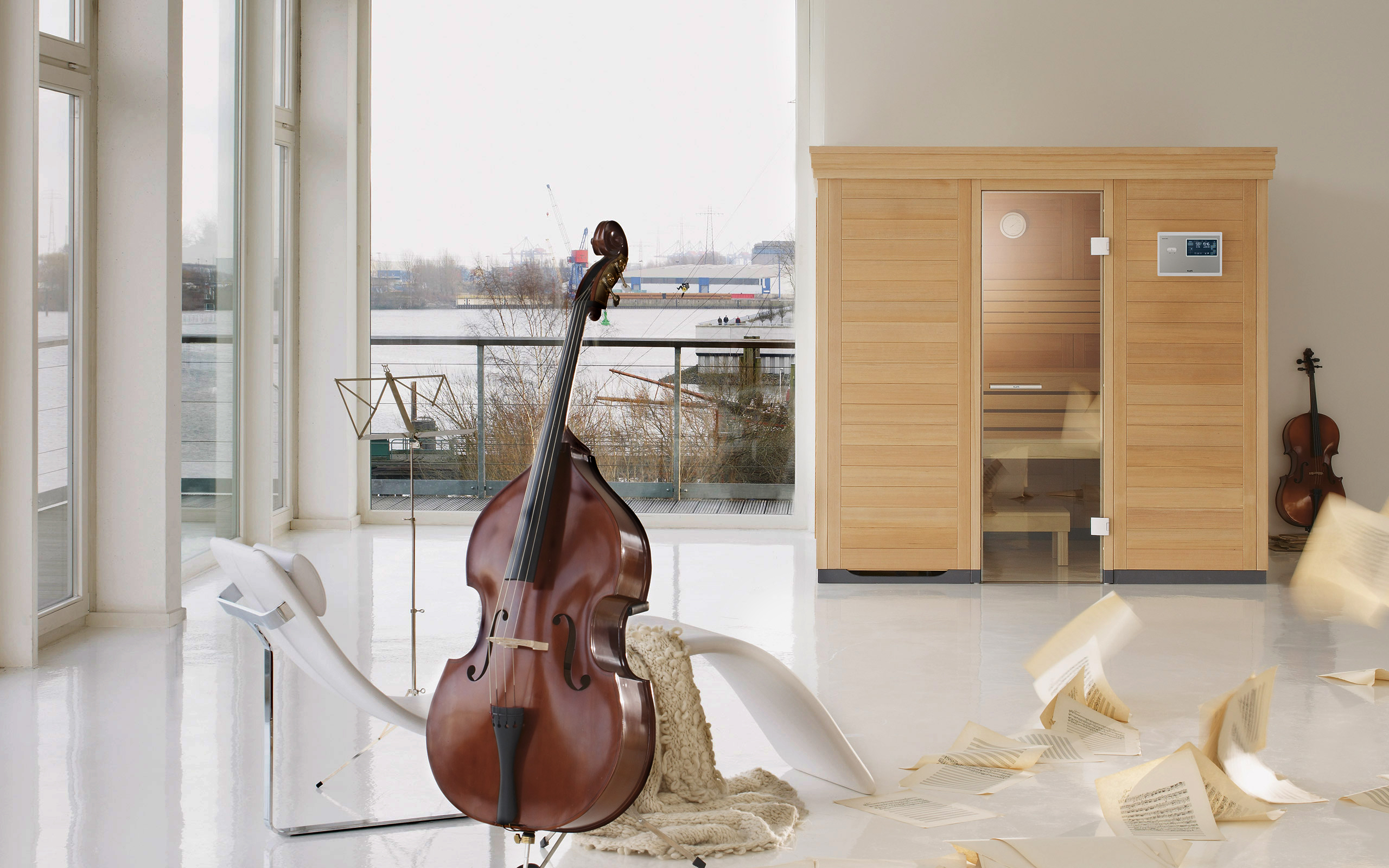 EMPIRE solid wood sauna: Finnish originality - KLAFS