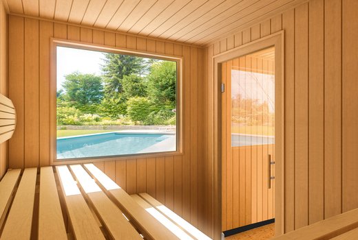 Sauna enjoyment in your garden