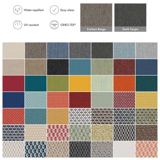 fabric collection KLAFS spa & outdoor edition by IKONO