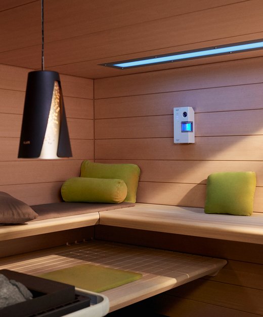 AURA sauna interior fittings