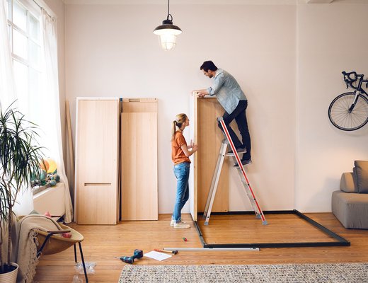 Sauna for self assembly