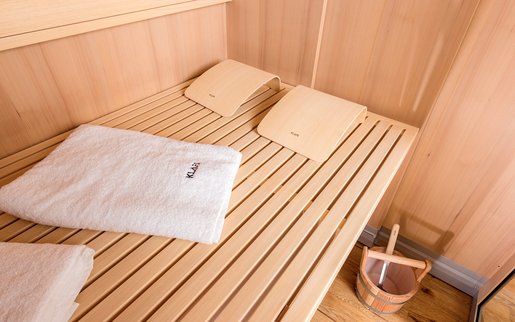 KLAFS S1 sauna interior