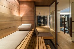 AURA sauna with lounge atmosphere
