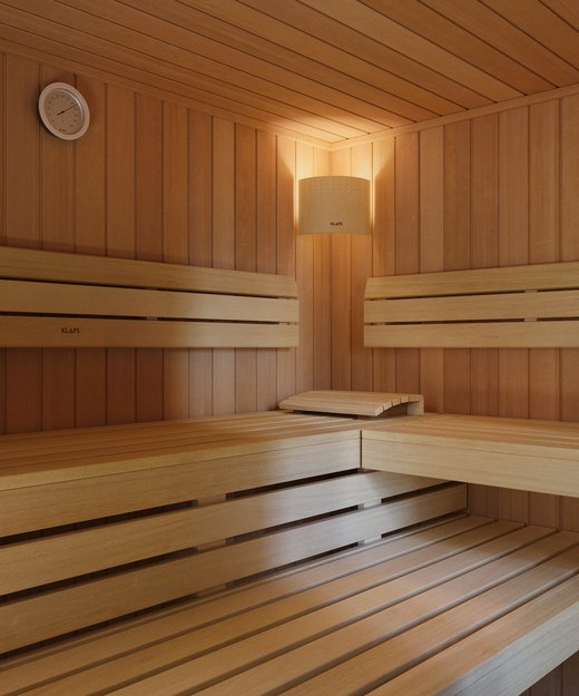 KLAFS HOME sauna interior fittings