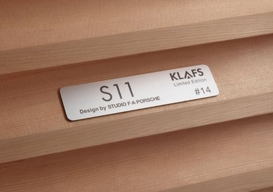S11 plaque with edition number
