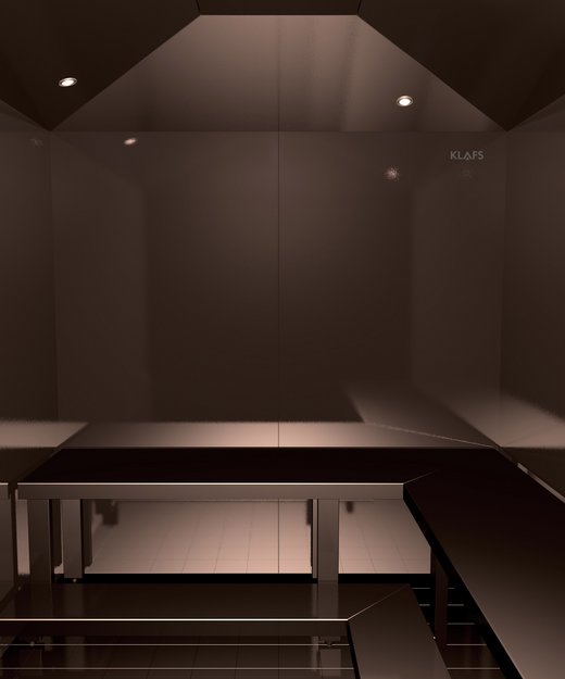 D6 steam bath Black