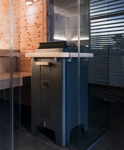 MAJUS sauna and SANARIUM® heater