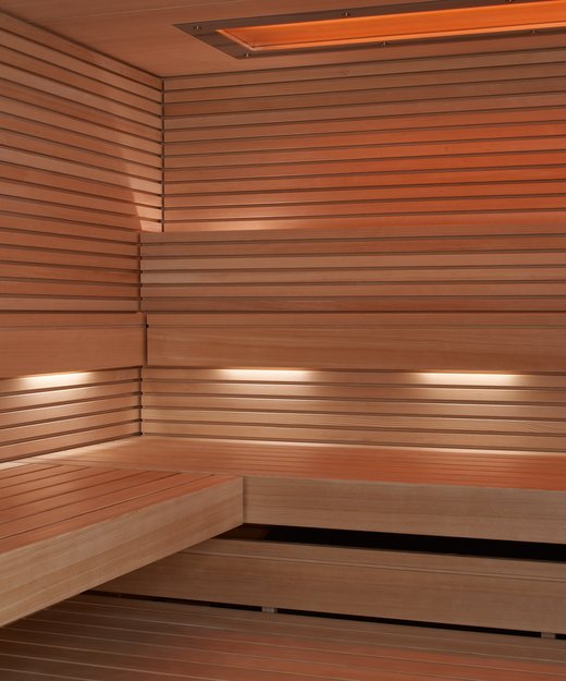KLAFS PURE sauna interior fittings