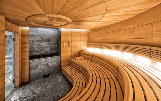 Sauna at Eden Roc, Ascona