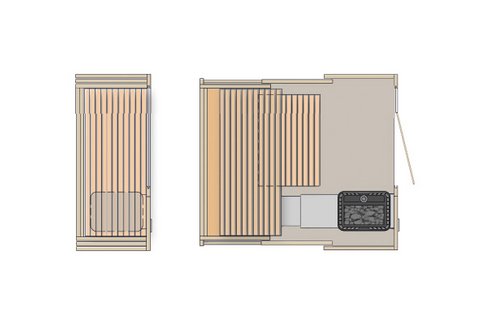 S1 sauna floor plan S