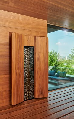 Supplementary equipment for infrared InfraPLUS: Wonderful enrichment for any sauna