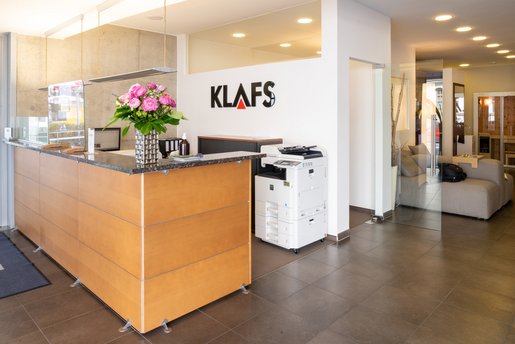 [Translate to English:] KLAFS Showroom Graz