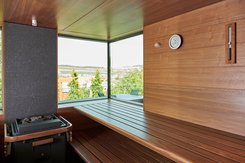 KLAFS AURA sauna interior fittings