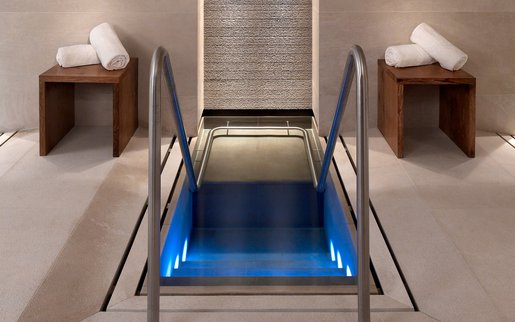 KLAFS individual plunge pool for cooling down, Aurelio spa