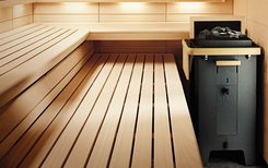 KLAFS MAJUS sauna and SANARIUM® heater