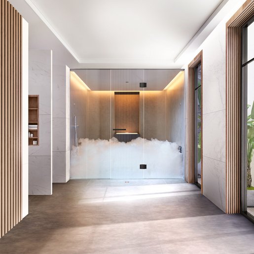 ESPURO® foam steam bath
