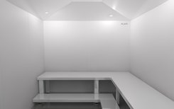 D6 steam bath White
