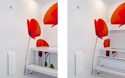 D6 steam bath folding function of the benches