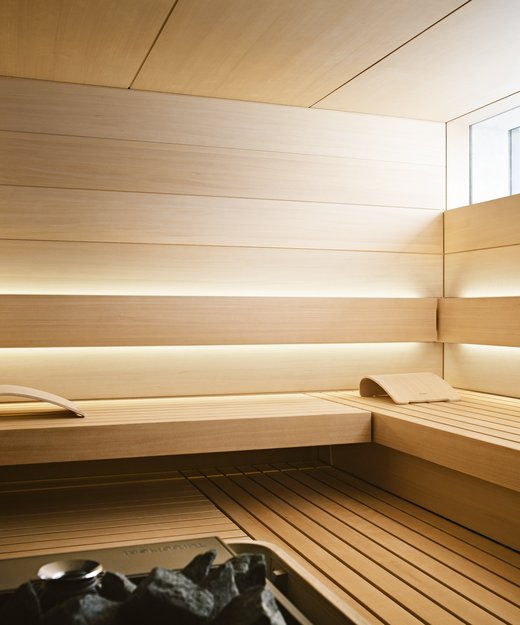 KLAFS SHAPE sauna interior fittings