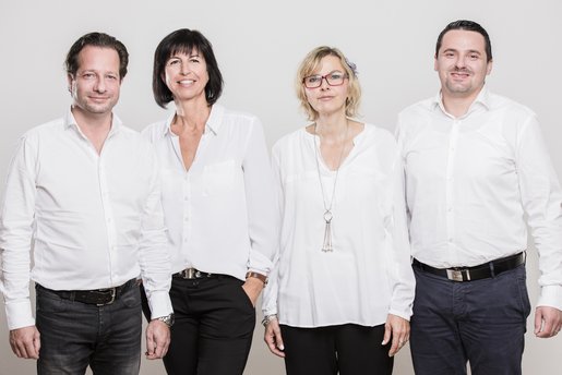 From left: Michael Mayer, Andrea Mayr, Martina Gradl, Christof Viertl