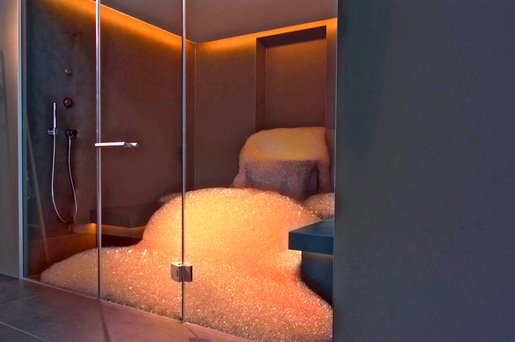 ESPURO® foam steam bath