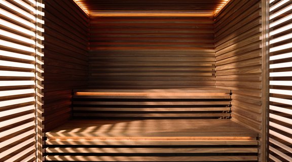 Designer sauna Matteo Thun