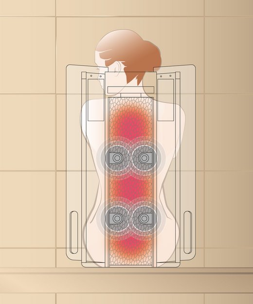 SensoCare infrared heating technology from Physiotherm